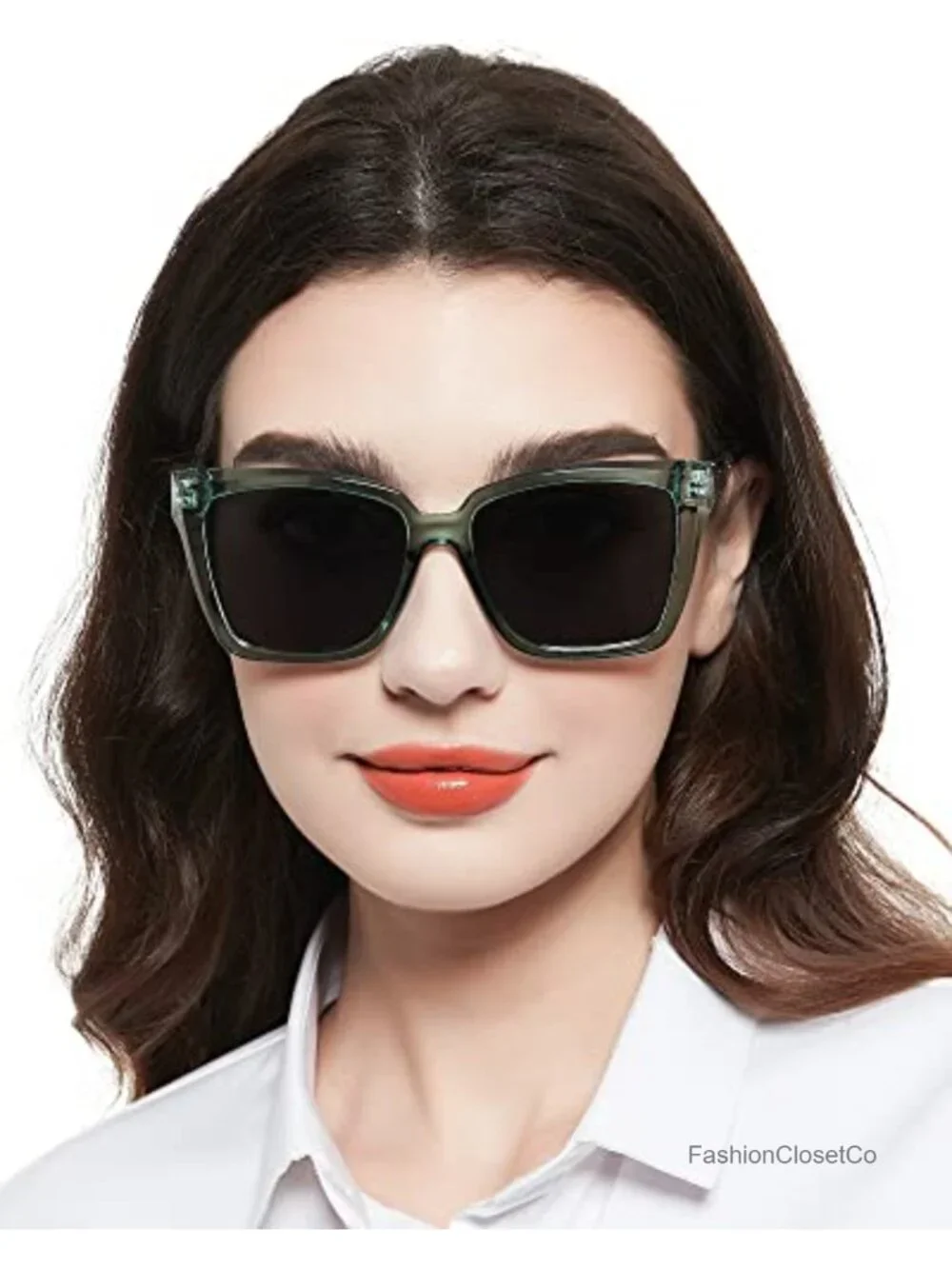 Oversized Reader Sunglasses Women UV400 Blue Light Blocking Reading Shades